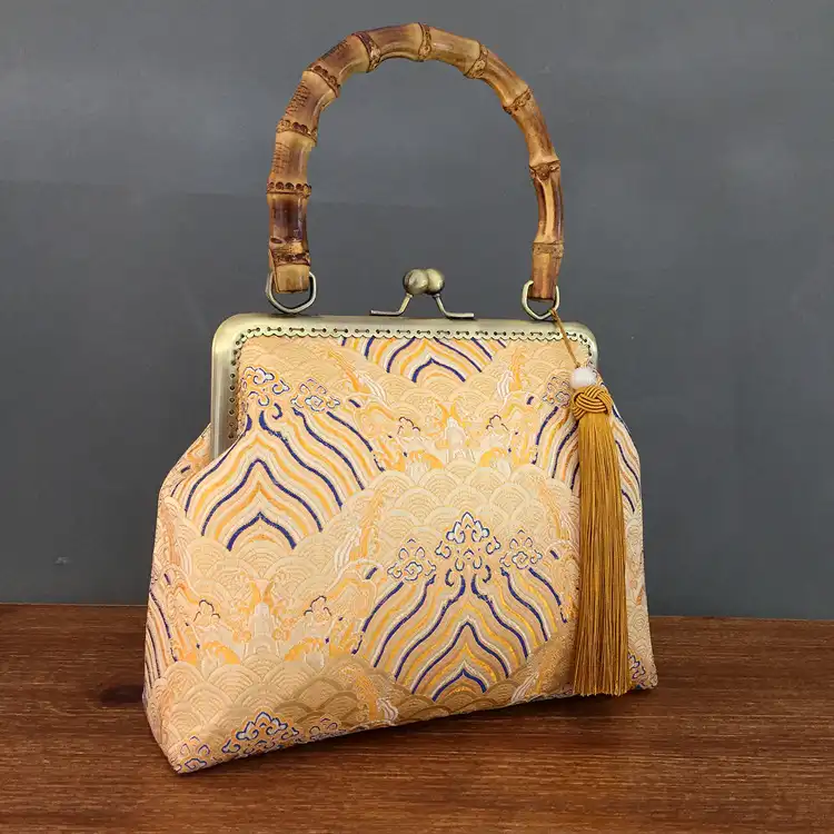 Multiple angle view showing bag's versatile styling options and shape.