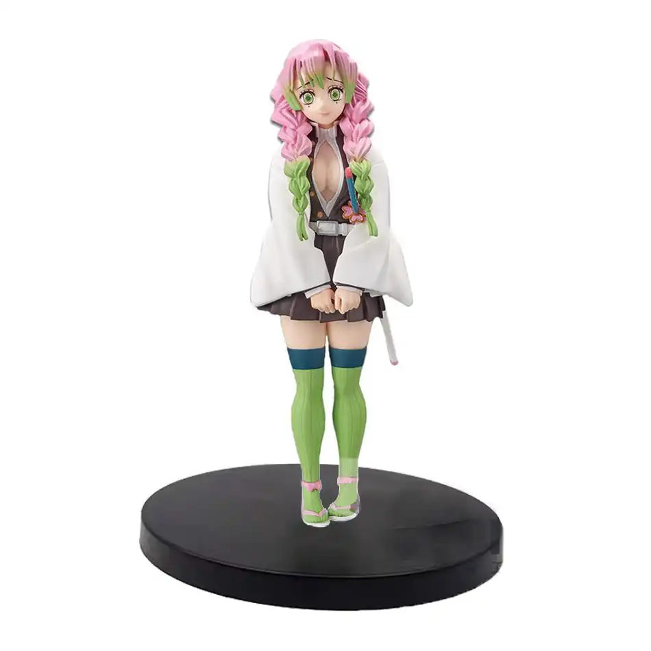 Agatsuma Zenitsu Demon Slayer action figure, side angle close-up..