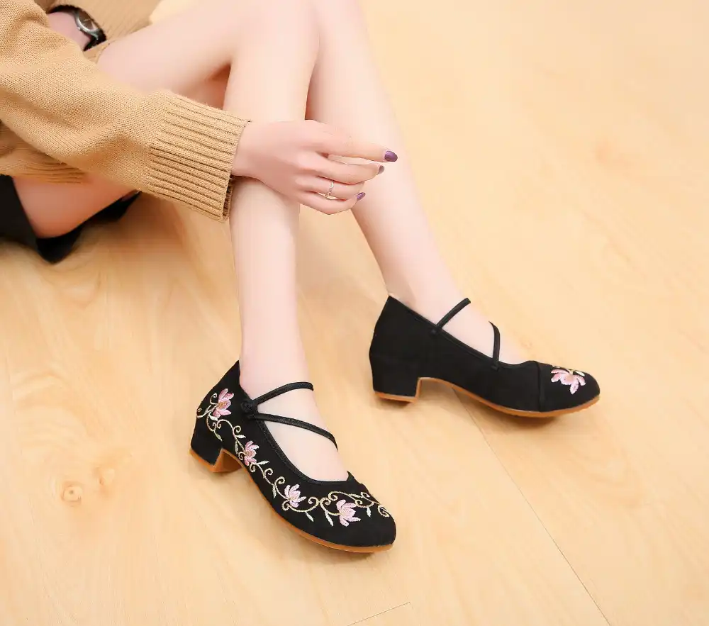 Cotton canvas upper material detail showing premium fabric quality and durability.