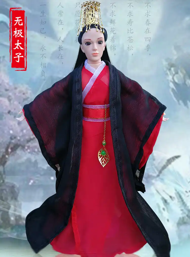 Close up of Chinese court dress fabric texture showing authentic material appearance.