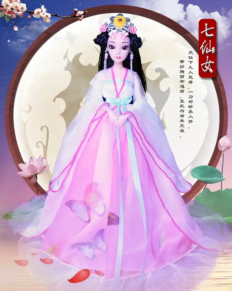 Jointed doll demonstration showing all 12 articulation points and movement range.