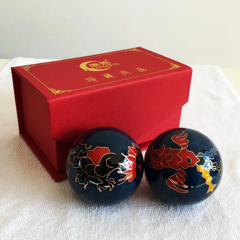 White plum blossom Cloisonne design detail showing premium chrome-plated finish quality.