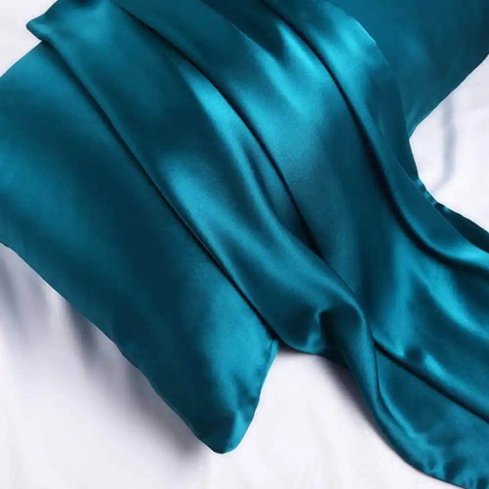 Before and after hair comparison showing silk pillowcase benefits for hair health.