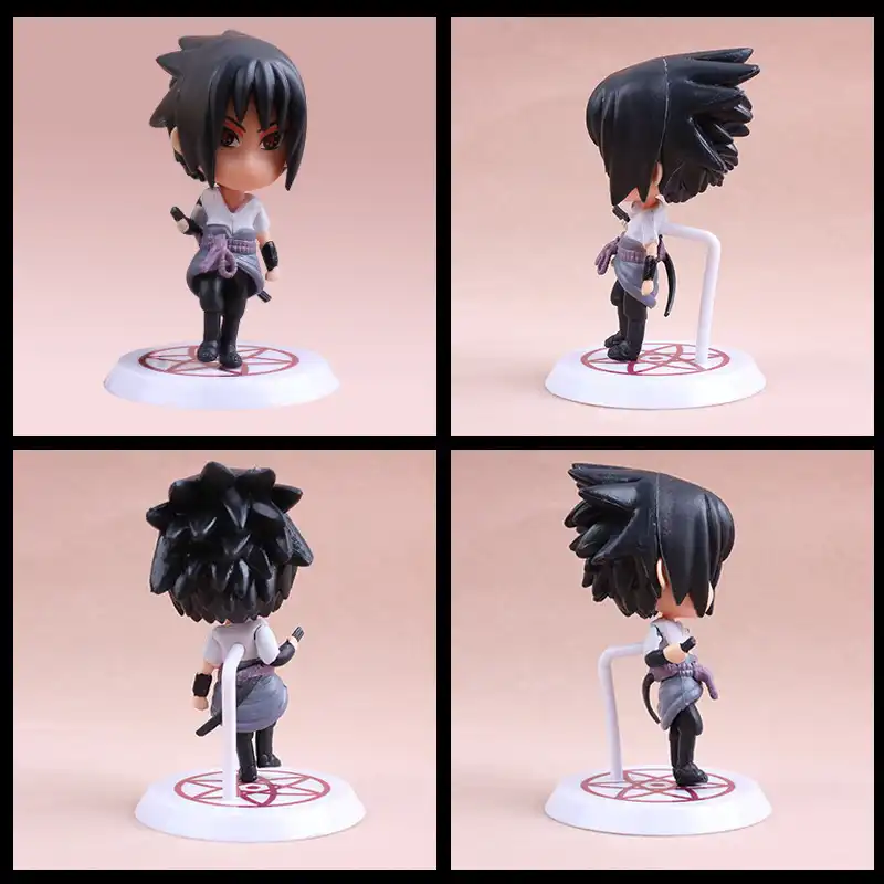 Gaara PVC figurine from Naruto, top-down view on shelf..