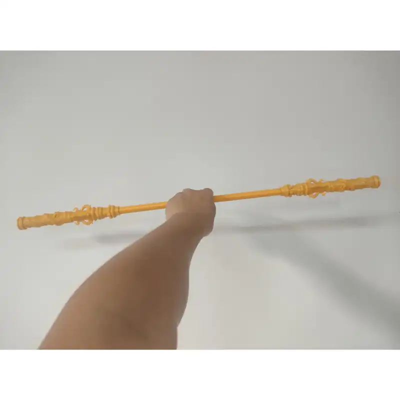 Black Myth Wukong scalable staff in compact form demonstrating space-saving storage and portability features.