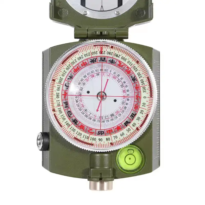 2-inch Laser Dragon Seeking 24 Mountain Feng Shui Compass with built-in laser pointer technology.