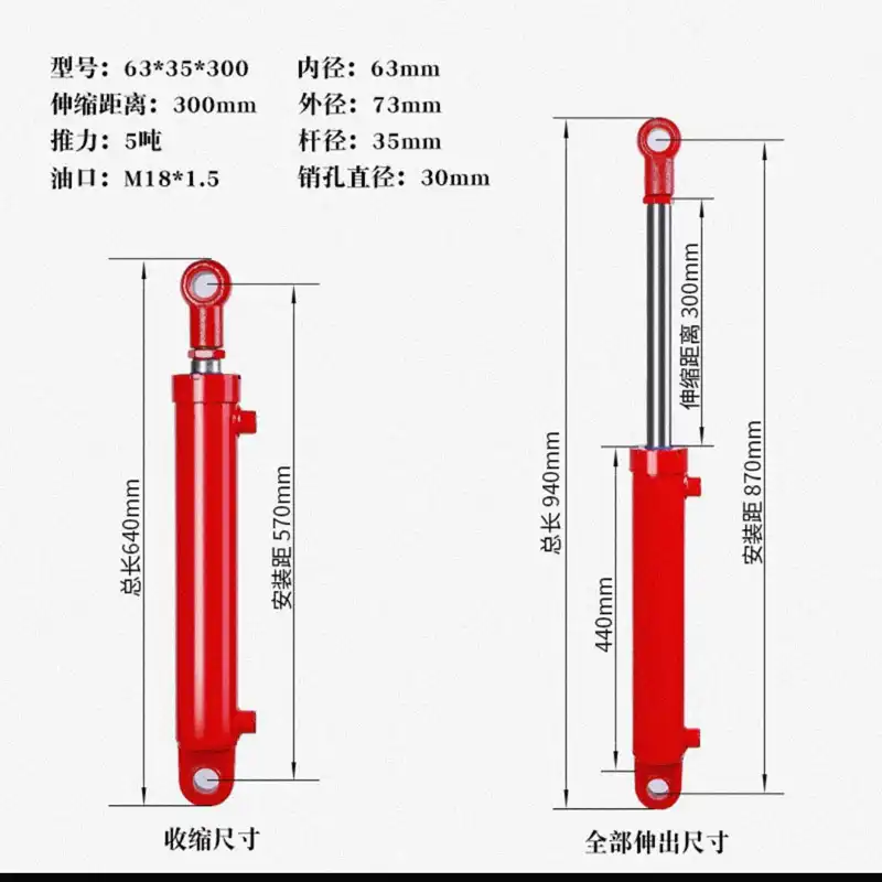 Hydraulic cylinder sealing system close-up showing advanced leak-prevention technology.
