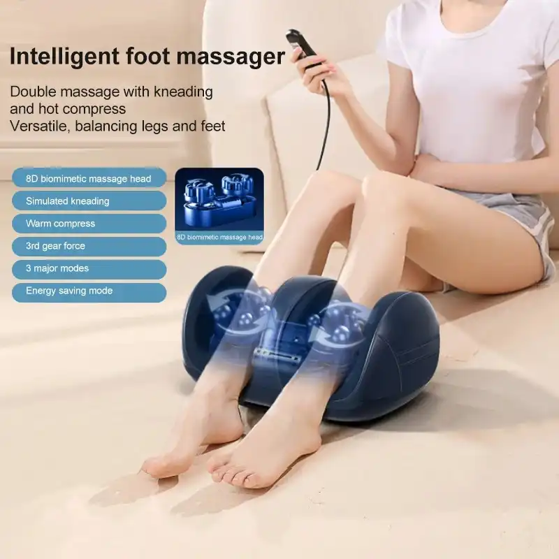 Monclique foot massager with 12 3D balls, close-up shot..