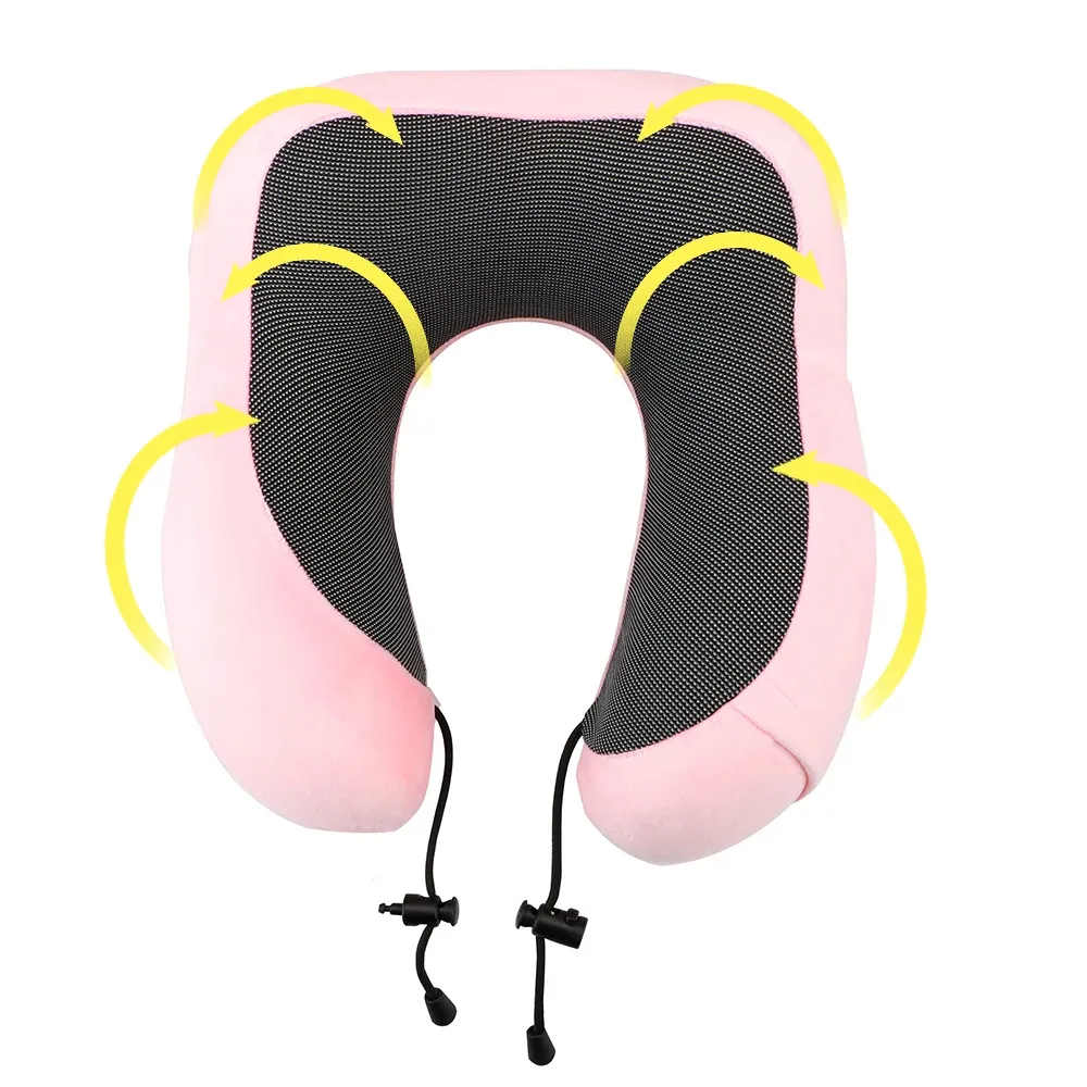 Memory foam pillow dimensions and size comparison with standard measurements for reference.