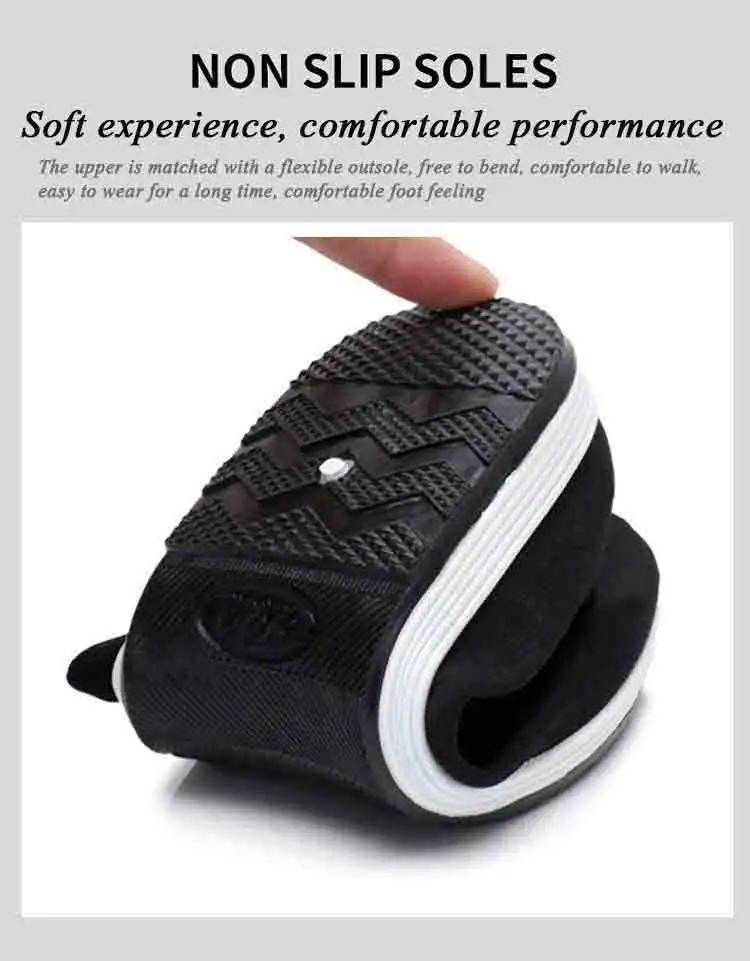 Side profile view of flat heel kung fu shoes demonstrating traditional Chinese martial arts styling.