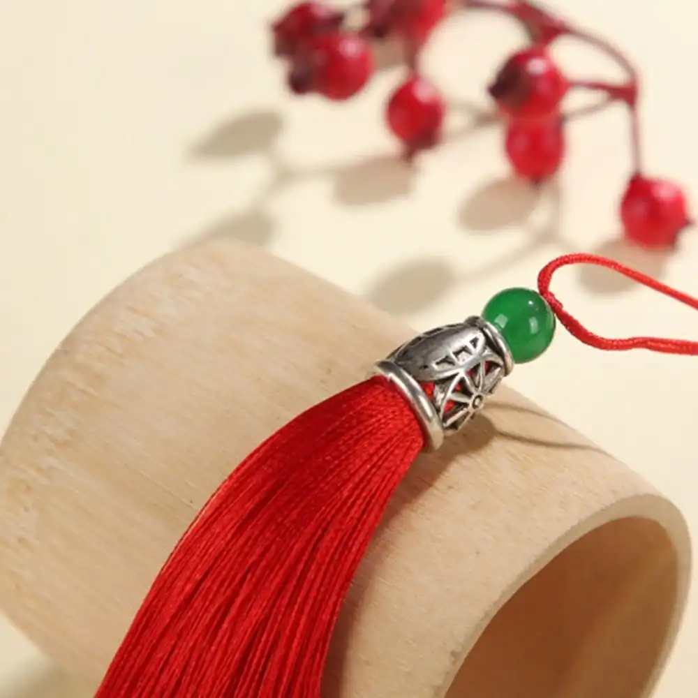 Classical Chinese bamboo dance fan opened displaying elegant design and handmade craftsmanship.