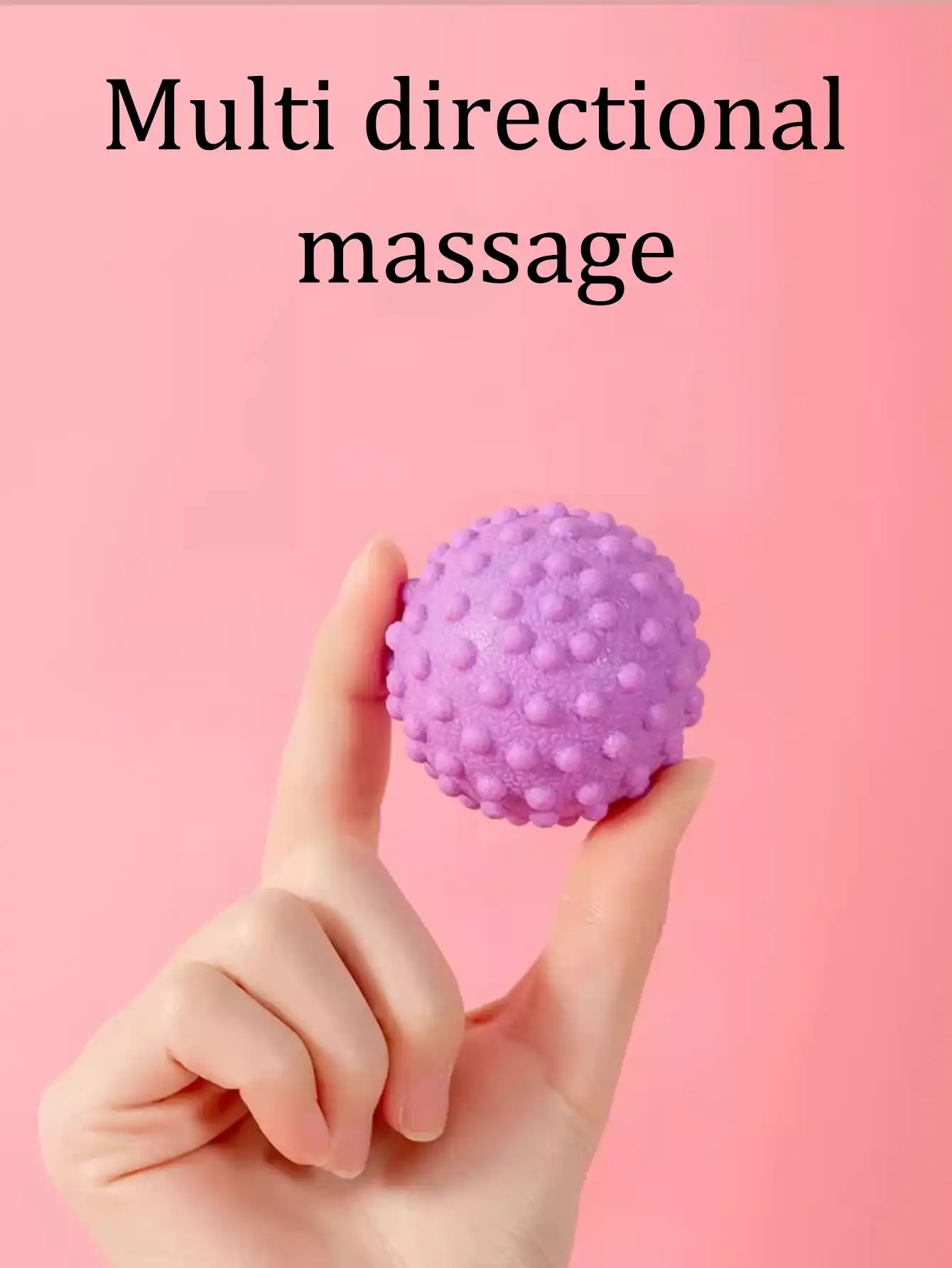 Durable TPR massage ball set, displayed on gym floor..