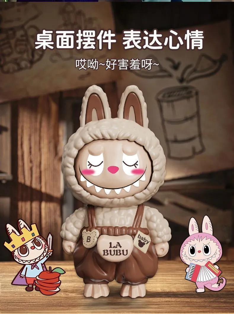 Creative bag pendant attachment showing Labu keychain hanging from backpack as stylish accessory