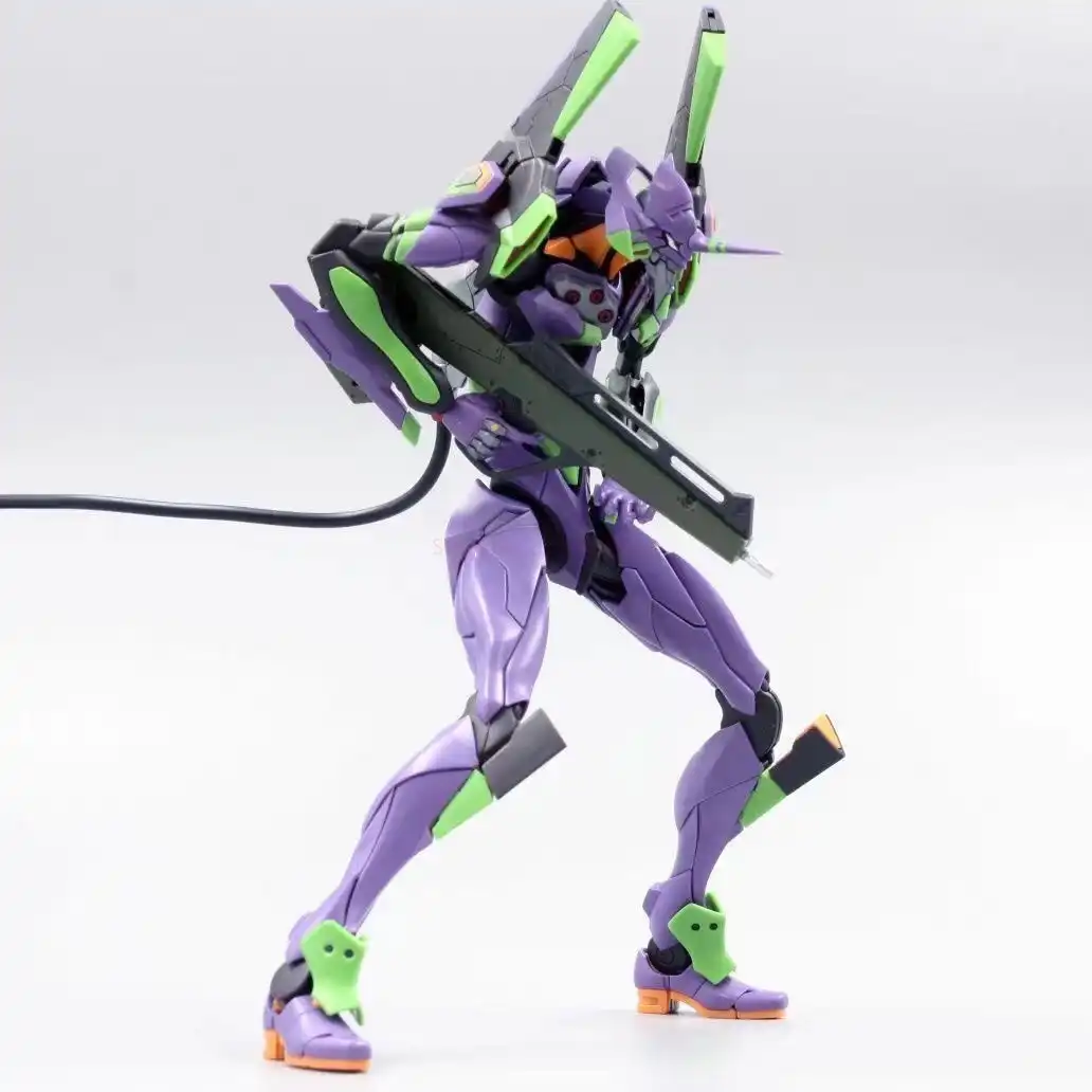 Evangelion 01 assembly kit in original packaging, front view..