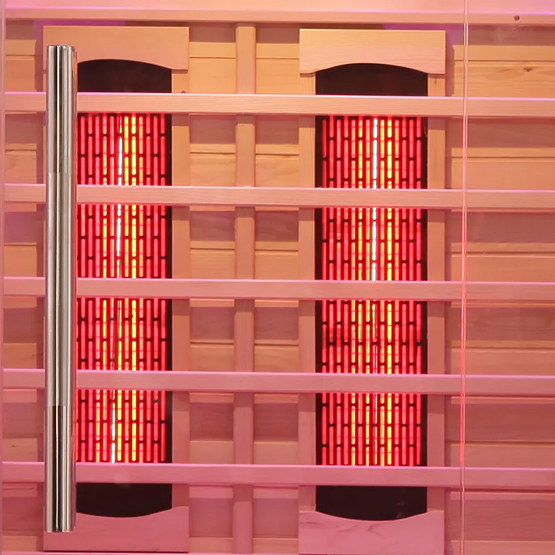 Sauna heater panel dimensions 76cm x 21cm with mounting hardware and specifications.