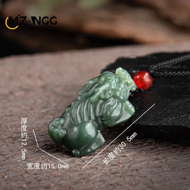 ​​Jade Buddha pendant in gift packaging elegant presentation box ready for gifting or storage.