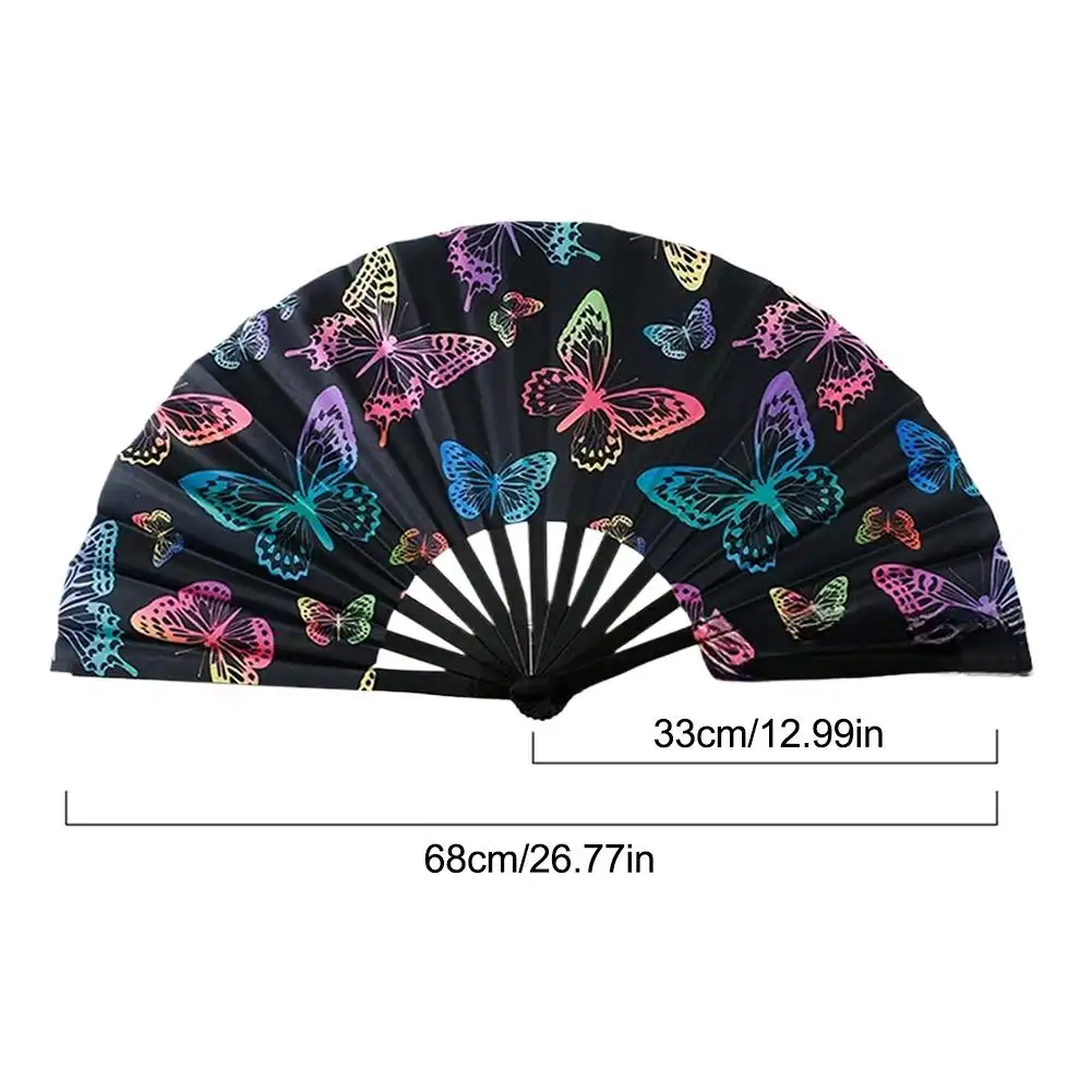 Traditional Chinese bamboo fan ribs assembly showing handcrafted construction and joint mechanisms detail.