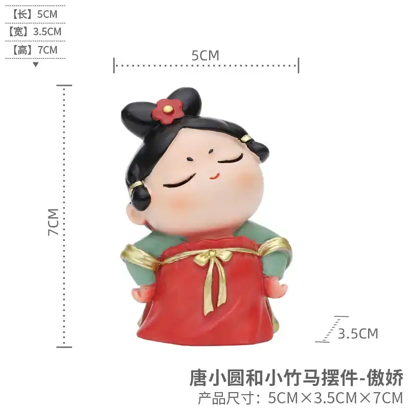 Full collection view of Datang decoration dolls showing variety and craftsmanship.