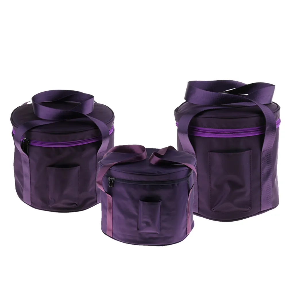 Close-up of thickened cotton padding protection inside crystal bowl storage case bag.