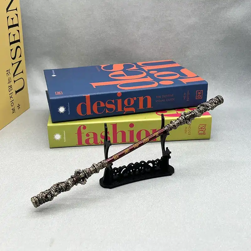 Ruyi Jingu Bang staff model packaging showing blister pack and product details