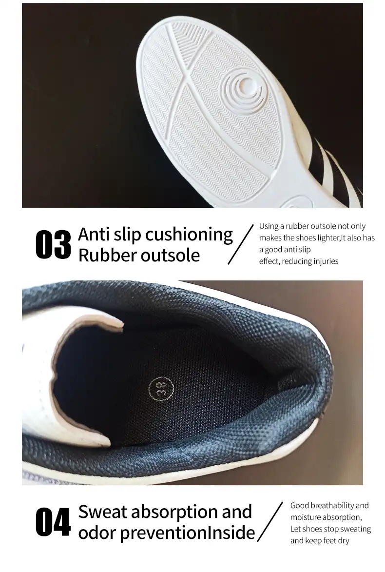 Side profile of unisex martial arts footwear displaying breathable upper material.