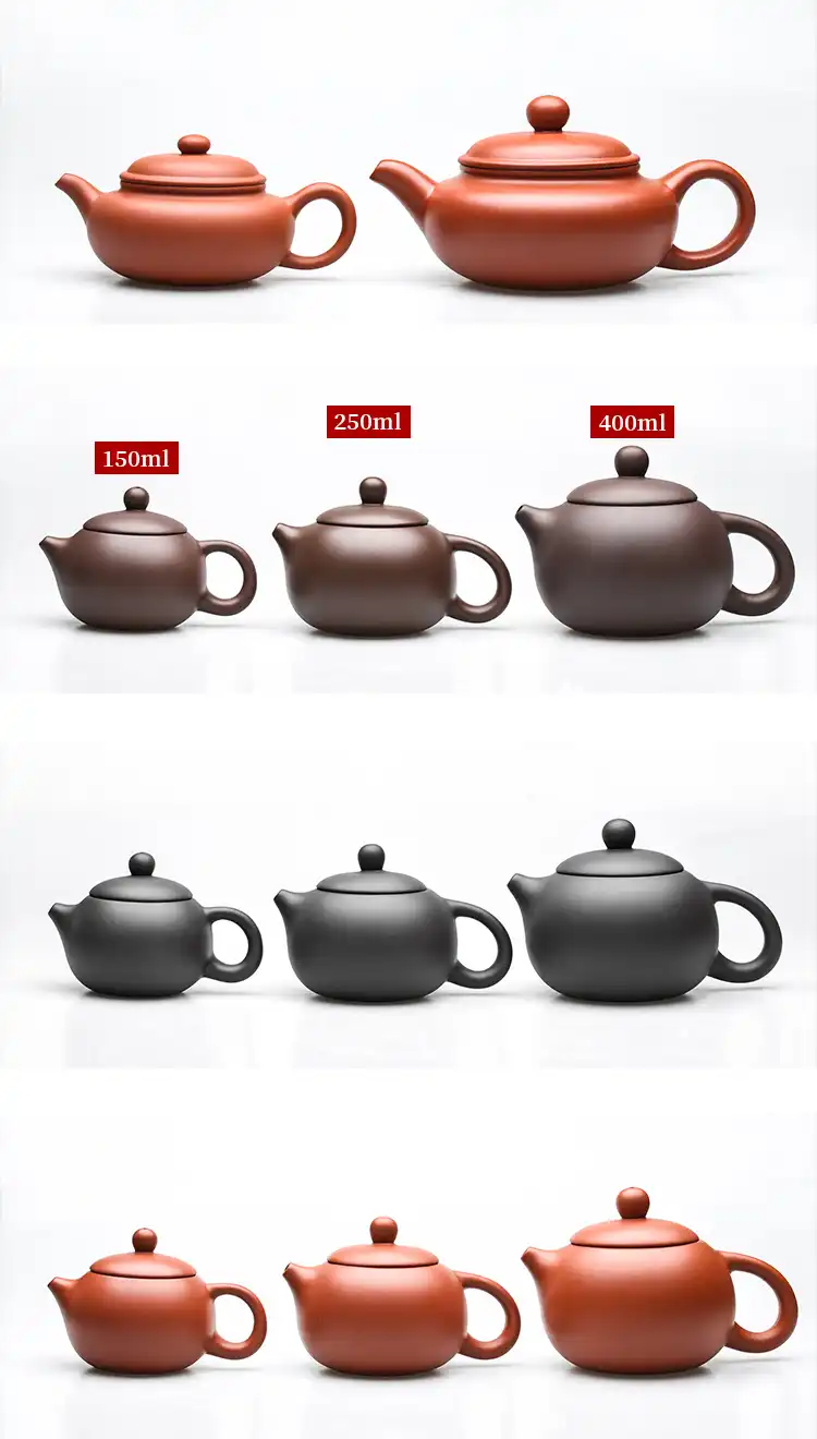 Tea brewing process using antique teapot demonstrating proper water temperature and timing.