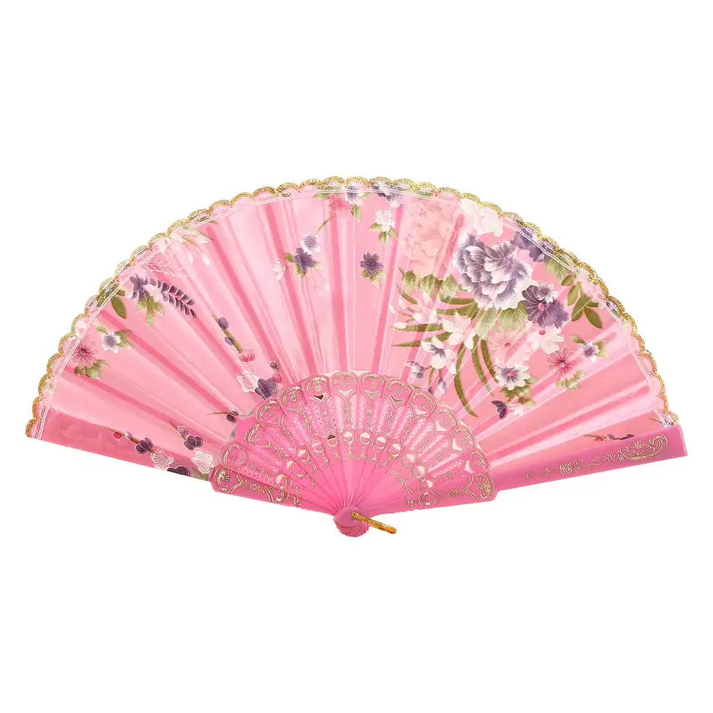 Traditional Japanese fan displayed against cultural background highlighting authentic heritage design.