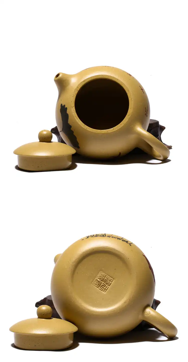 Travel-friendly 200ml Xi Shi teapot demonstrating compact size and convenient portability.