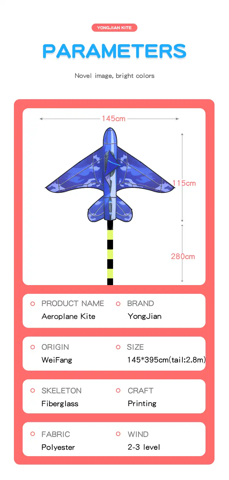 Large aircraft kite with flowing tail creating impressive aerial display against cloudy sky.