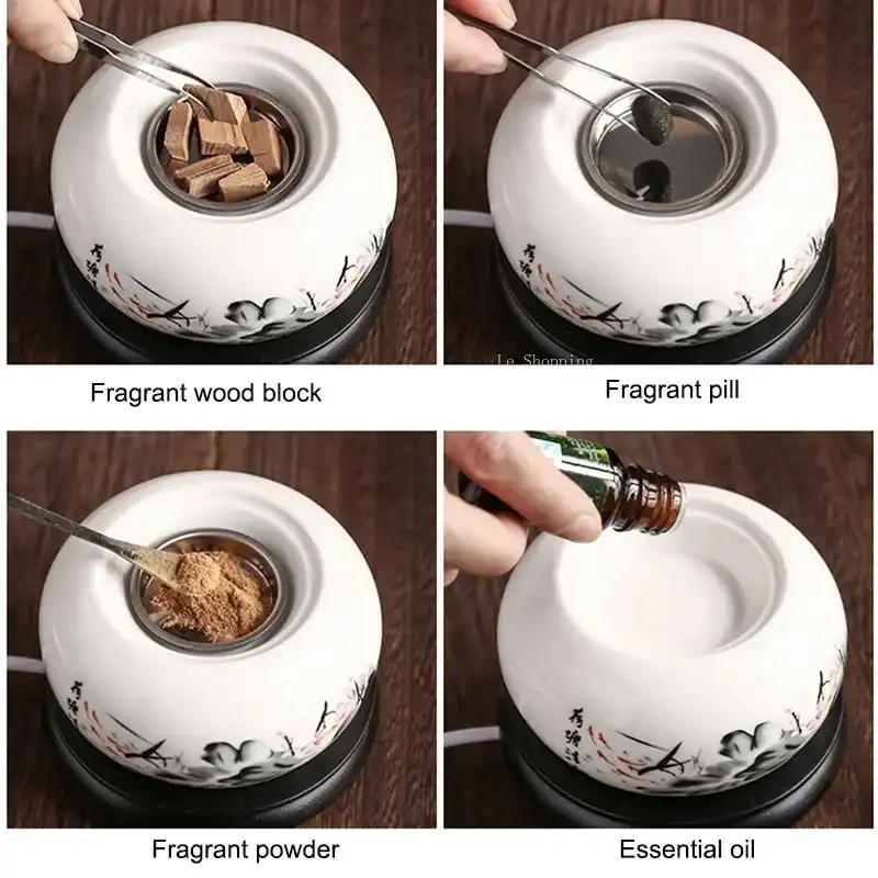 Timer control panel showing digital display with multiple timing options on ceramic burner.