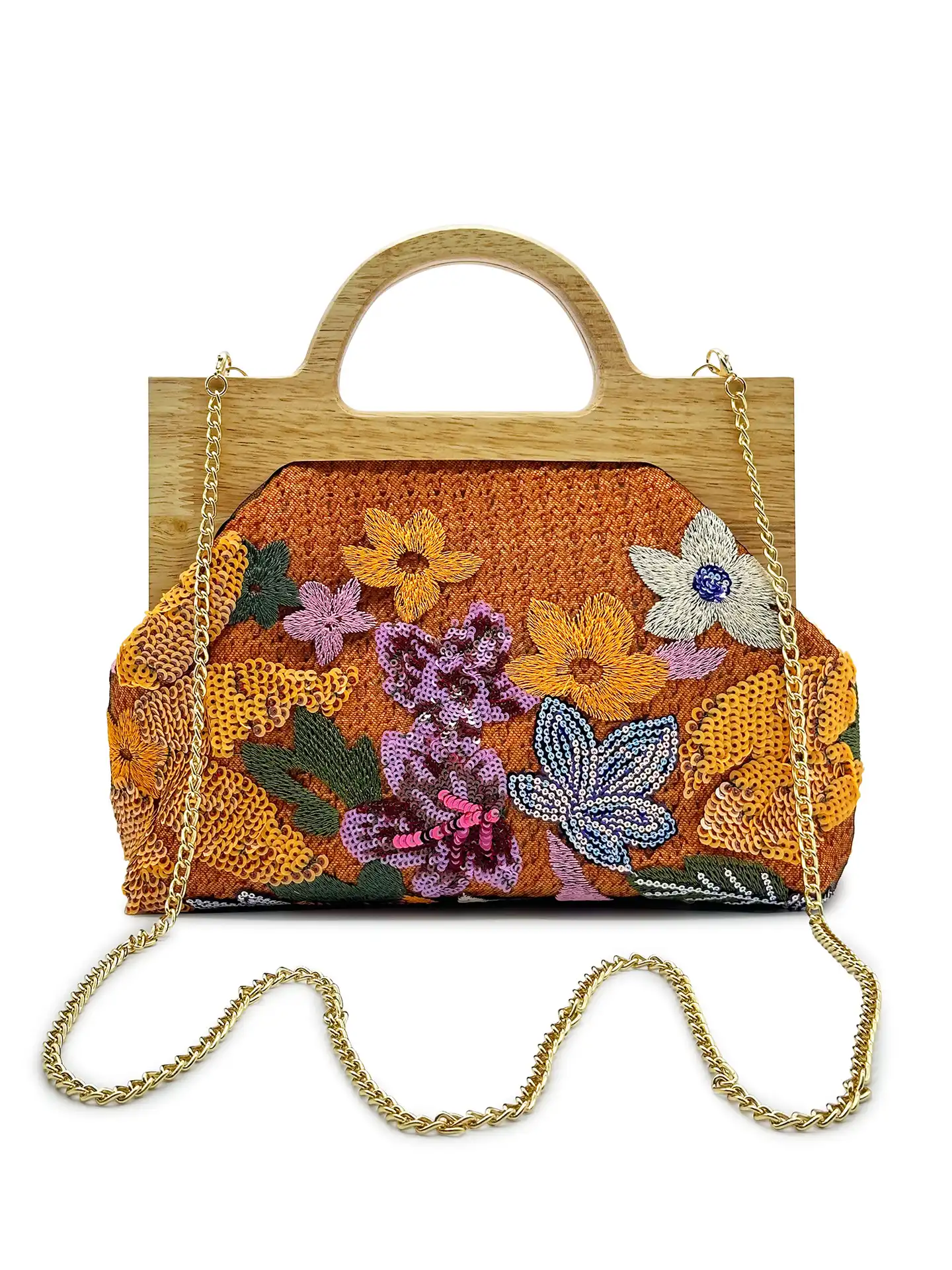 Sequined surface texture highlighting shimmer effect and premium embroidery craftsmanship details.