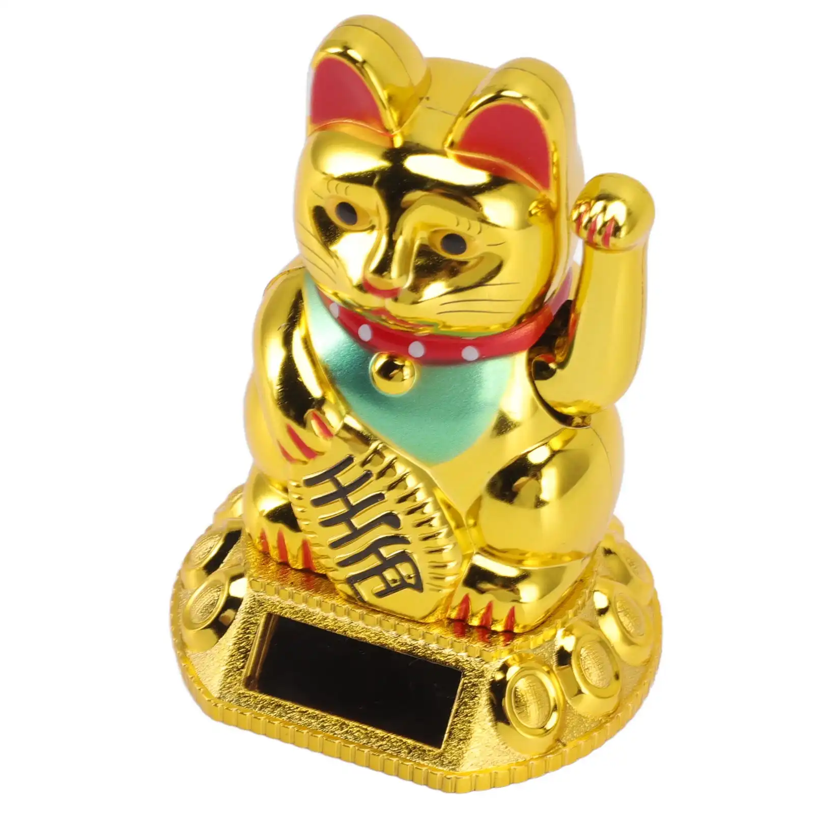 Multiple color options display showing white, black, and gold fortune cat variants.