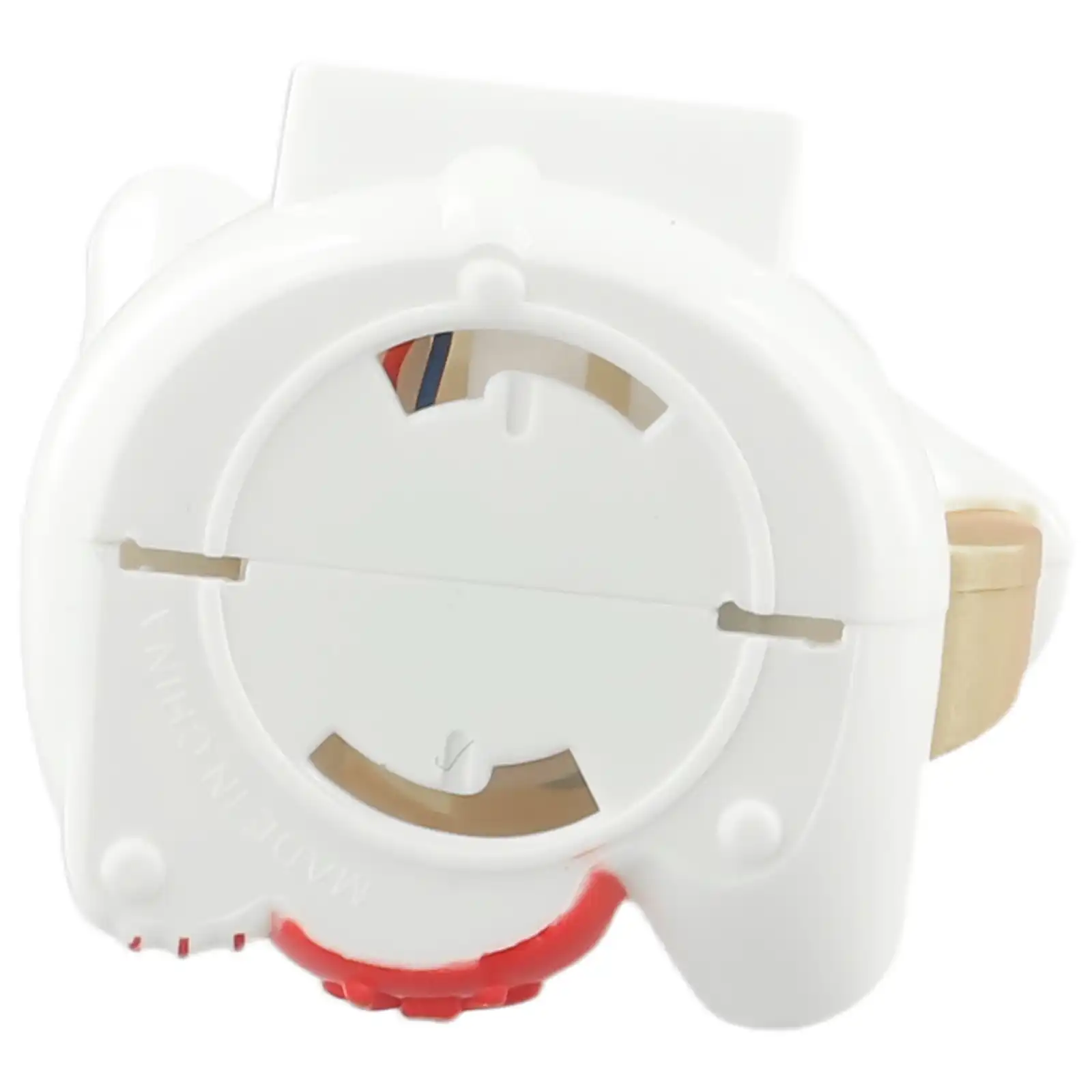 Lucky cat dashboard ornament creating delightful movement catching passenger attention.