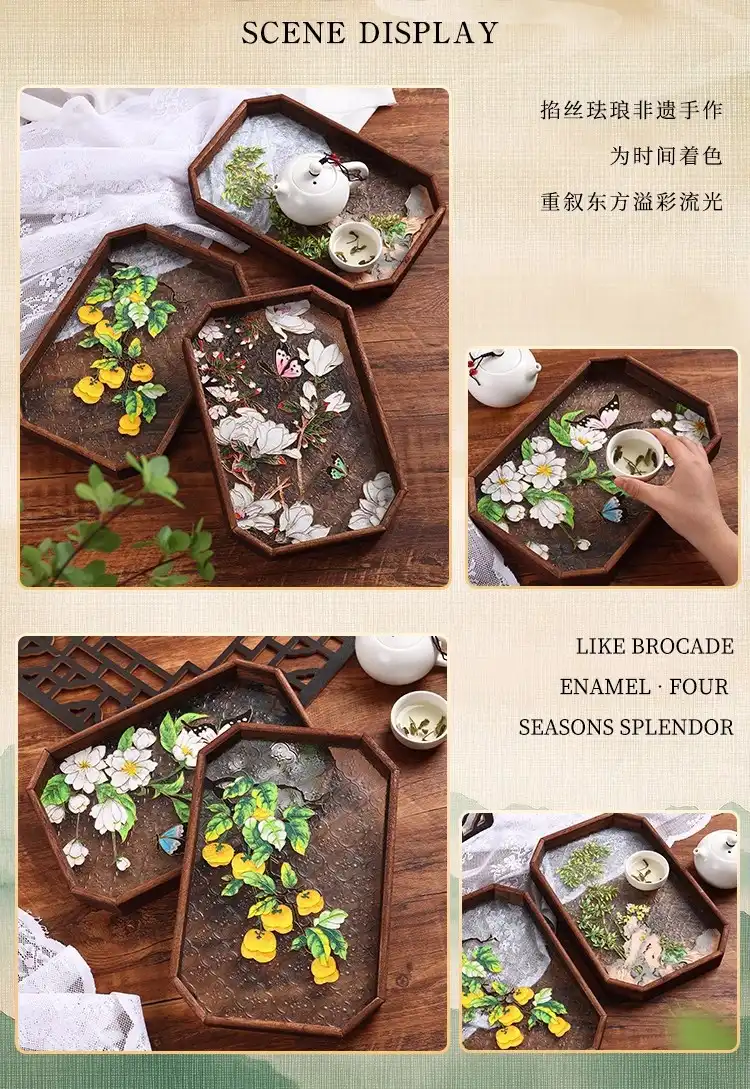 Magnets attached to refrigerator surface demonstrating practical decorative function.