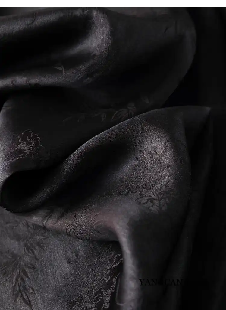 Multiple angle view of Xiangyunsha jacket showing construction details and quality finishing.