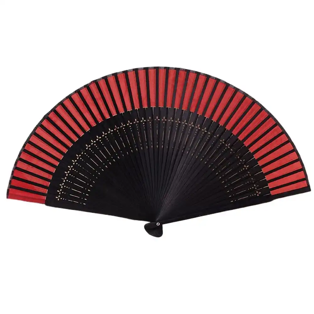 Gift presentation of Japanese silk fan with decorative packaging for special occasions.
