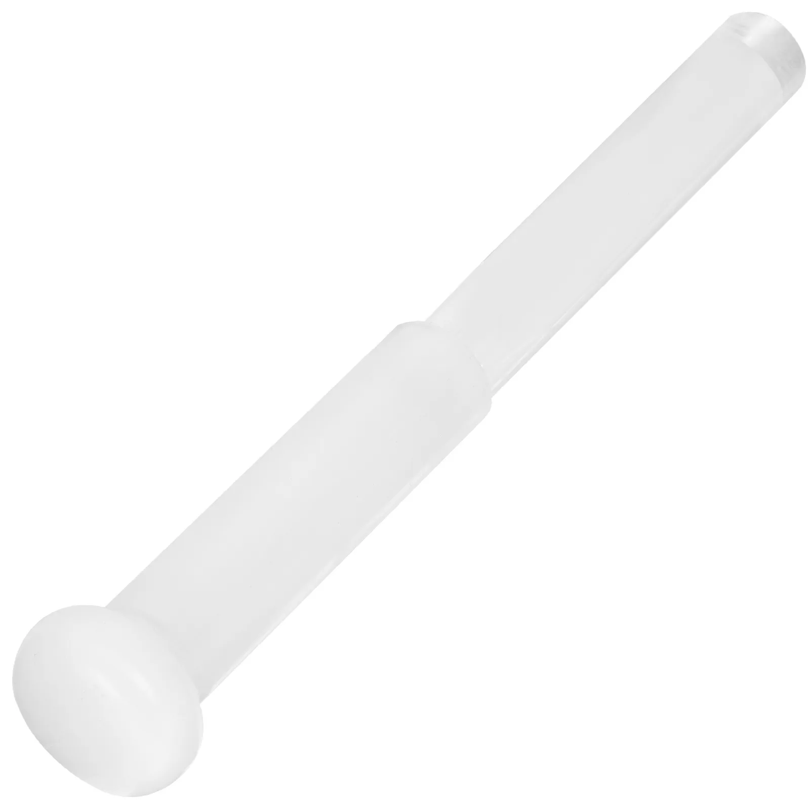 Multiple acrylic mallets arranged showing consistent quality and beautiful transparent appearance.