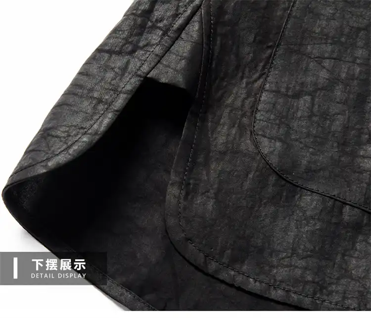 Multiple color options of Gambiered silk shirts displaying fabric variations and choices.