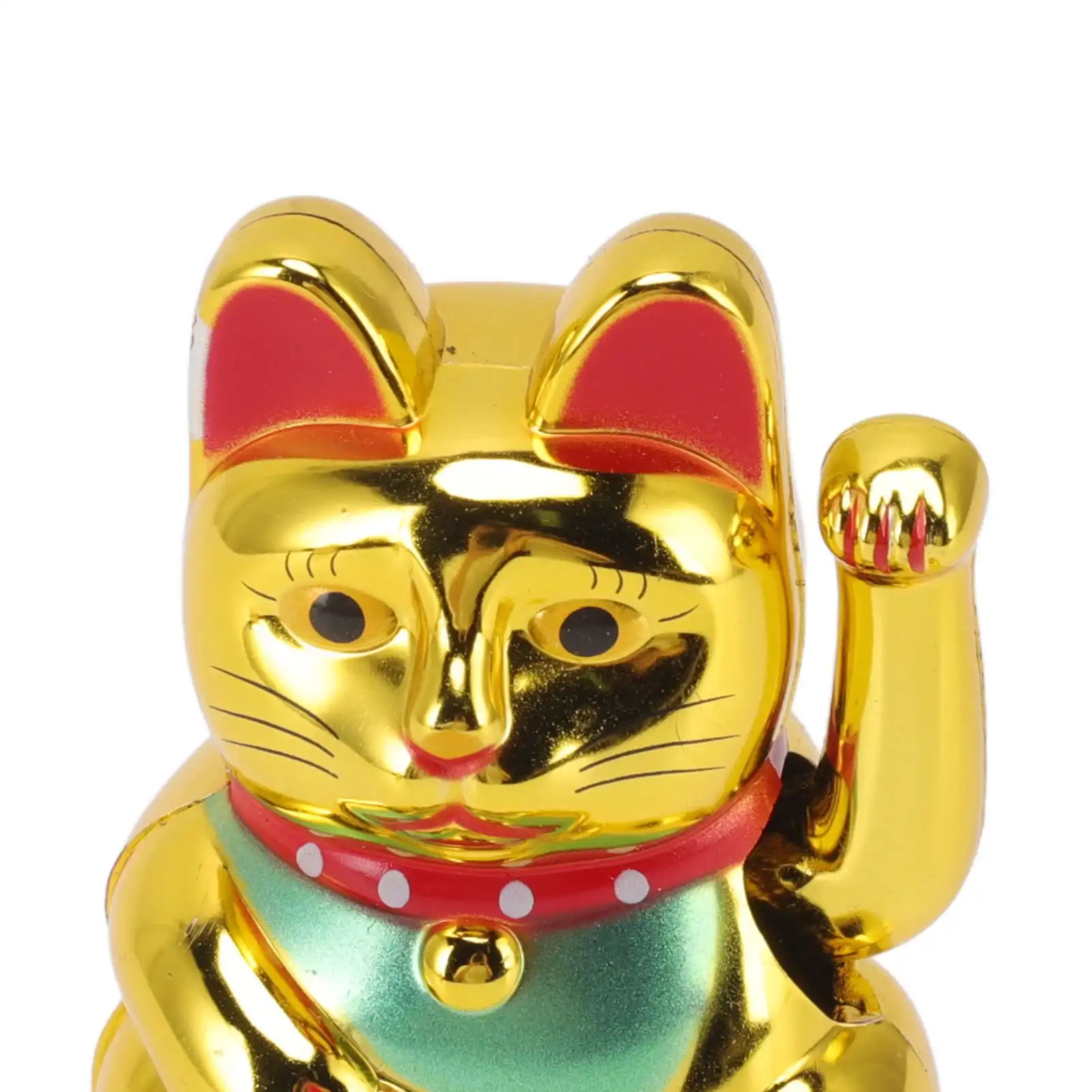 Group display showing multiple lucky cats creating attractive decorative arrangement.