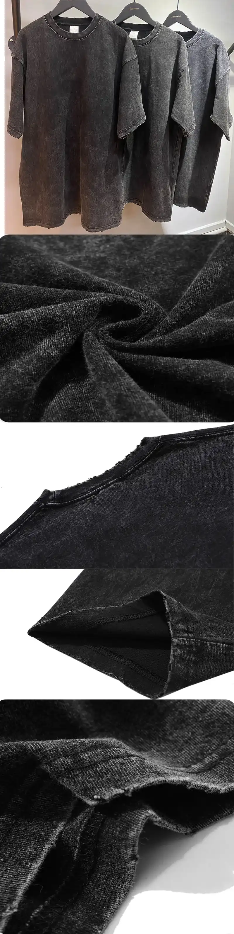 Men's Nana Osaki T-shirt in black, styled casually with jeans..