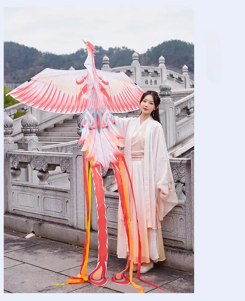 Phoenix kite in storage position showing compact design and portability features.
