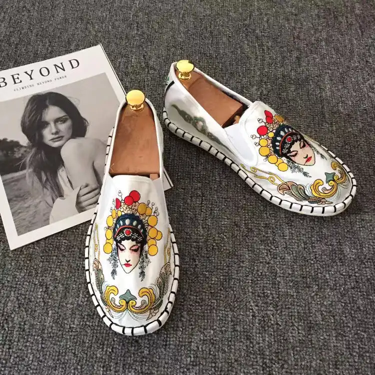Chinese kung fu shoes styled with casual wear demonstrating versatile fashion applications.