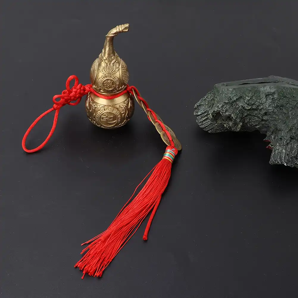 Chinese brass Wu Lou cucurbit gift packaging showing premium quality and cultural significance.