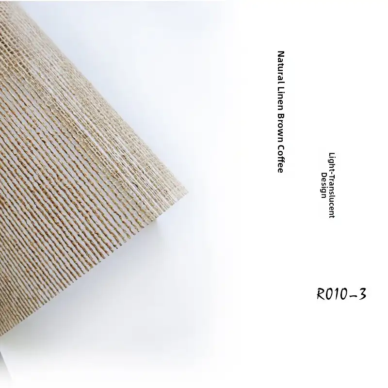 Traditional tea room setting with hemp bamboo hanging partition creating intimate space.