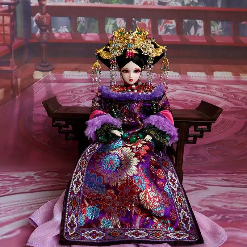 Detail shot of traditional dress embroidery showing intricate Chinese craftsmanship.