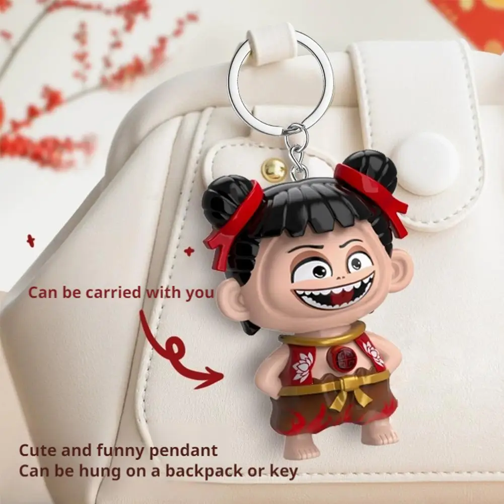Nezha Doll First Expression Face Traditional Chinese Character