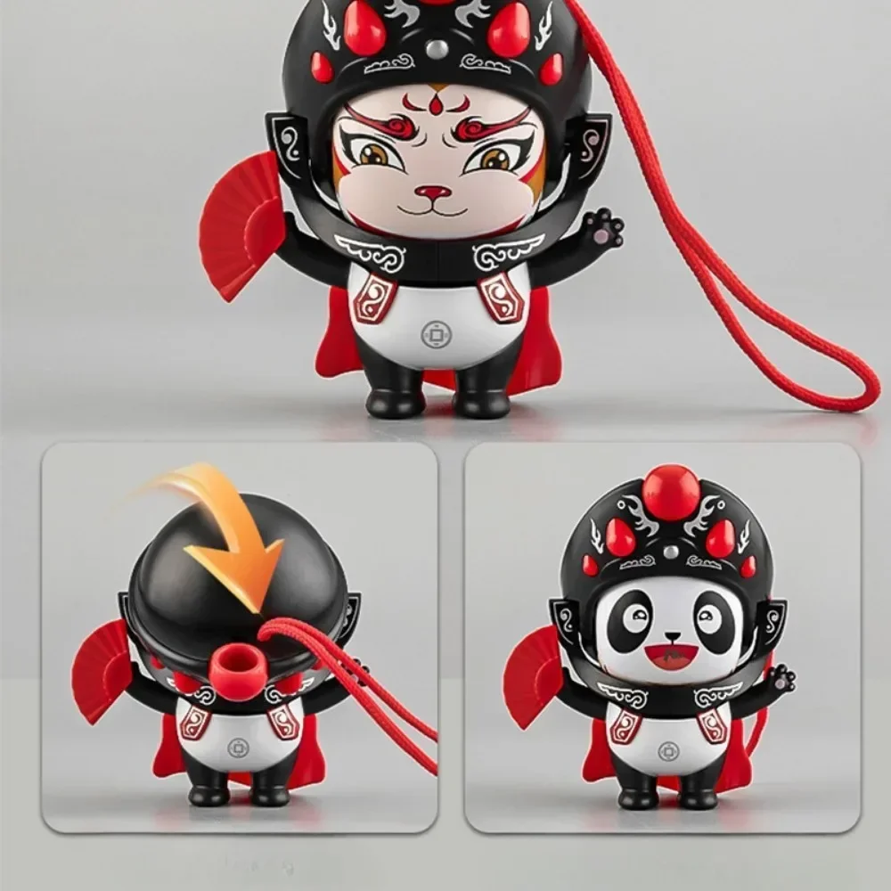 Panda Doll Transformed Face After Change One Second Magic Effect
